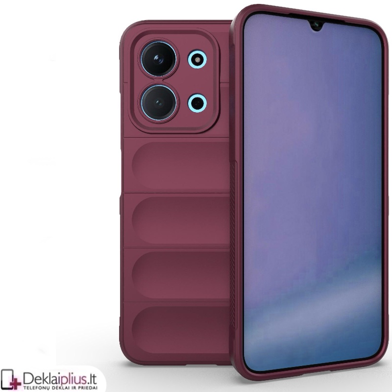 Magic Shield guminis dėklas su kameros apsauga - bordo spalvos (Xiaomi Redmi 15C 4G) Magic Shield guminis dėklas su kameros apsauga - bordo spalvos (Xiaomi Redmi 15C 4G)